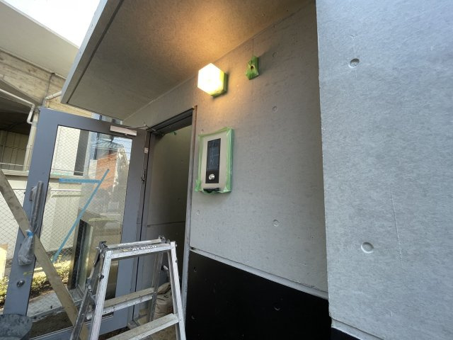 杉並区阿佐谷北２丁目のアパートのエントランス