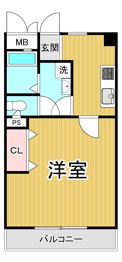 フタミハイツの間取り