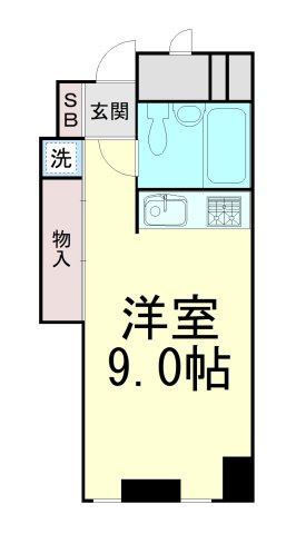日生住吉コープの間取り