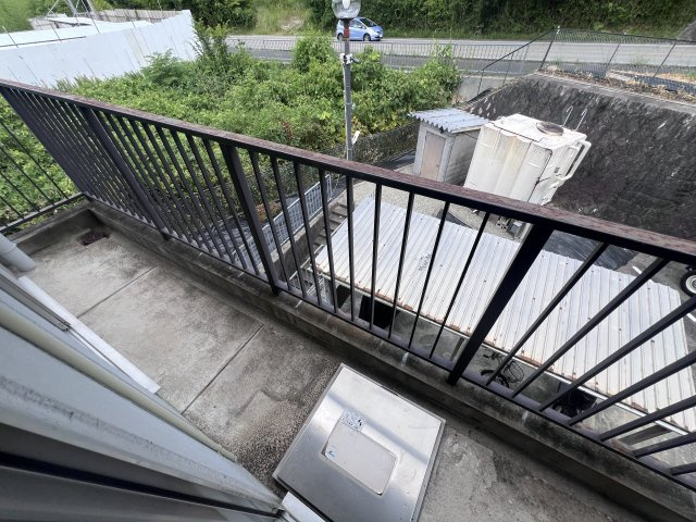 ソリッソ有馬のバルコニー