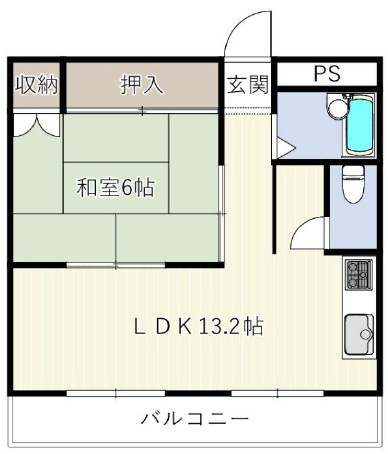 ソリッソ有馬の間取り