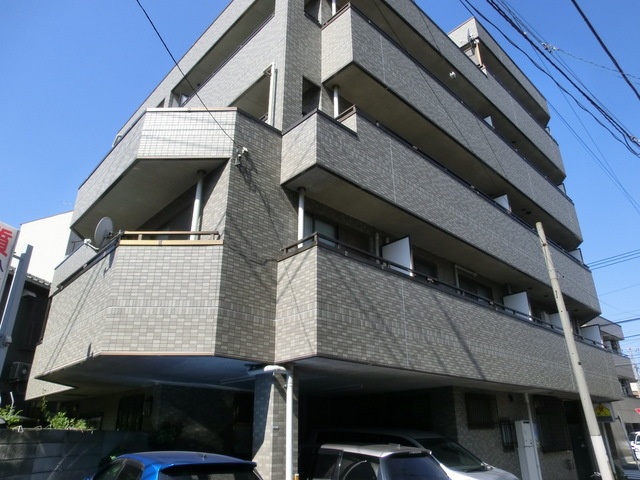グランエスポワールの外観|安心オートロックマンションです