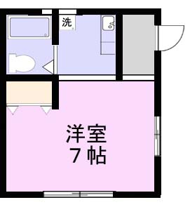 ハンプトンコート鹿渡の間取り