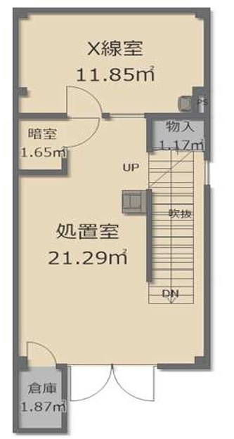 塚本３丁目テナントの間取り