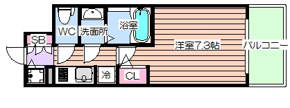 【間取り】 | サムティ江戸堀ＡＳＵＮＴ