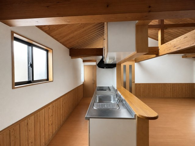 東区上木戸1丁目　中古戸建のキッチン