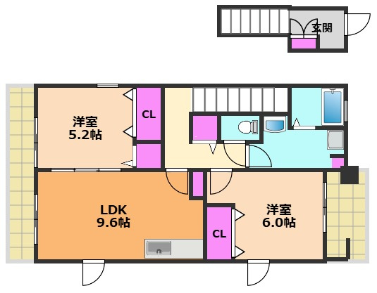 ルーセントベガの間取り