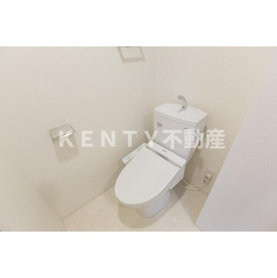 【トイレ】 | ＮＴＰＲレジデンス大井町 | 落ち着いた色調のトイレです