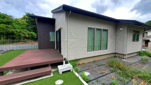寄居町赤浜　中古住宅平屋建（太陽光発電付ｵｰﾙ電化住宅）の外観