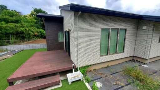 寄居町赤浜　中古住宅平屋建（太陽光発電付ｵｰﾙ電化住宅）の外観