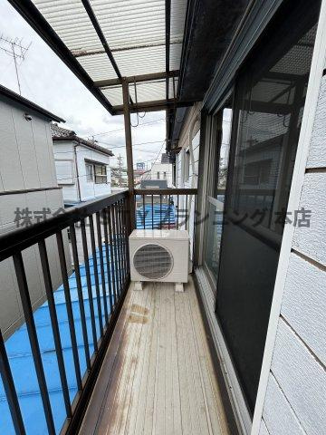 仲介手数料0円！城並戸建てのバルコニー