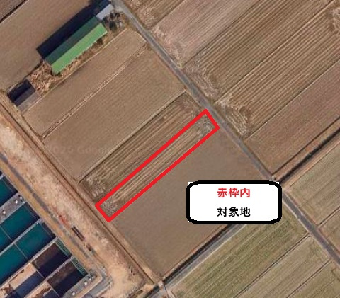 福釜町道田　農地