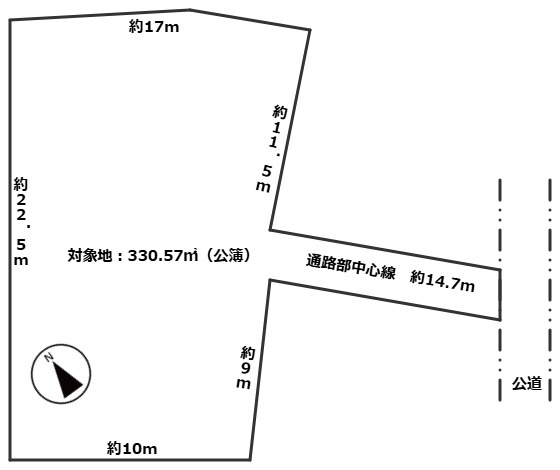 安城市和泉町上之切　売地の土地図