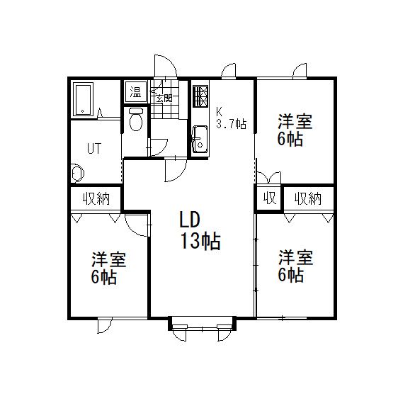ハイツラルゴの間取り