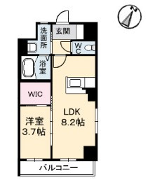メゾン呉駅前の間取り
