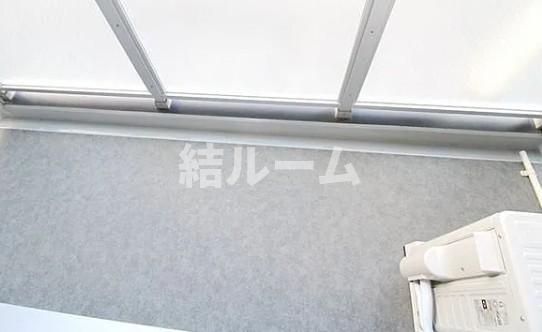 板橋区宮本町の賃貸マンションのバルコニー