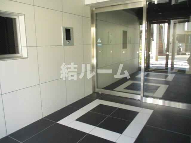 板橋区宮本町の賃貸マンションのロビー