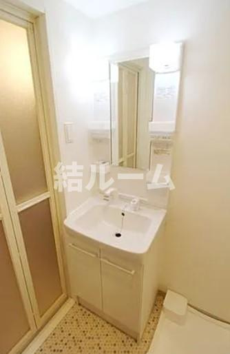 板橋区宮本町の賃貸マンションの洗面所