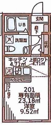 Ｓｏｕｔｈ　Ｌａｇｏｏｎ平楽の間取り
