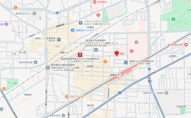 ティーエヌ伍番館の地図