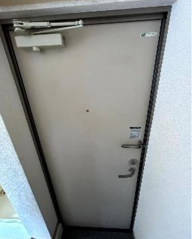ベルデ押上の玄関