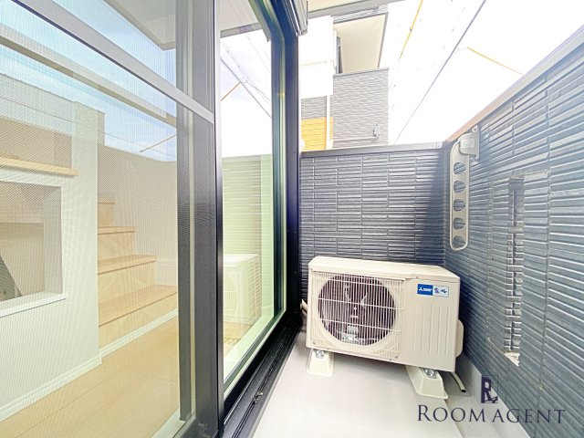 RadIAnce名城公園 S棟のバルコニー