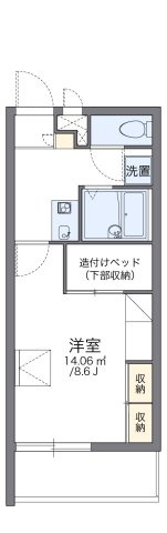 レオパレスＴａｋａｓｈｉｍａの間取り