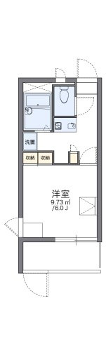 レオパレス大坪の間取り