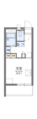 レオパレス大坪の間取り