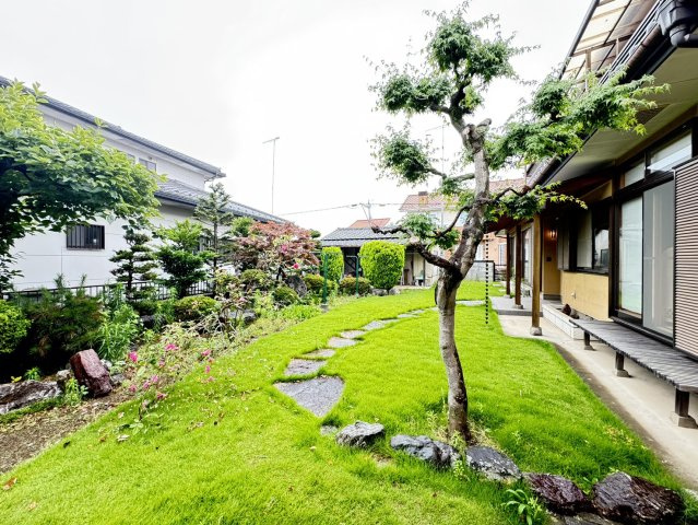【駅近！結城駅８分】結城市大字結城中古戸建の庭