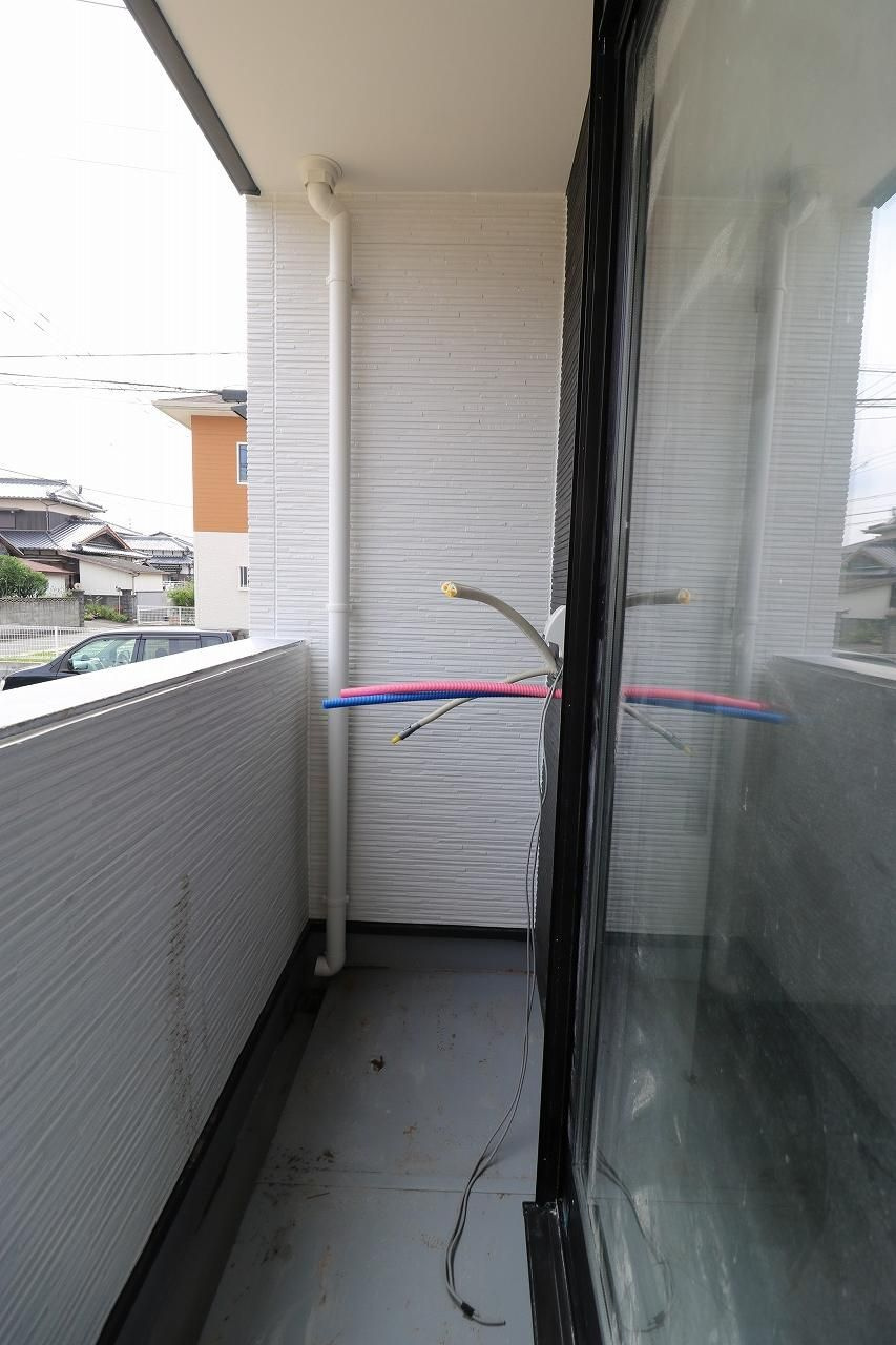 Taormina下府のバルコニー