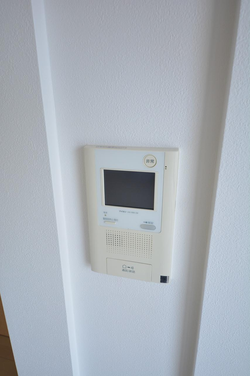 グランルージュ谷町六丁目のセキュリティ|グランルージュ谷町六町目　TVモニター付きインターホン