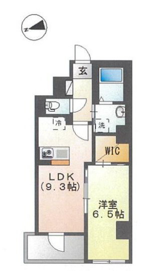 アローネ浅草の間取り