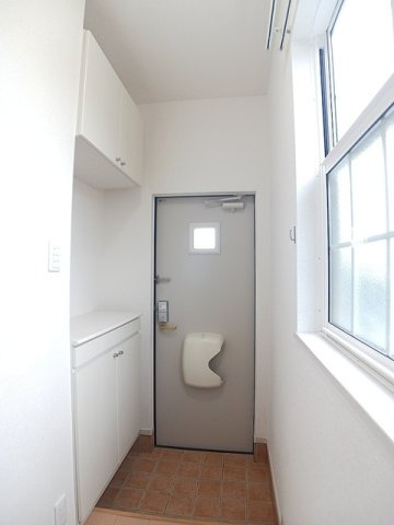 グリーンハイツ鷹取Ⅲの玄関