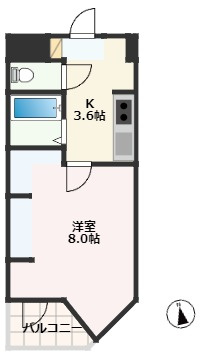 アプリーレ京町の間取り