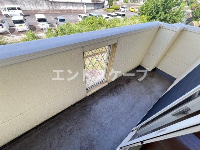 エクセルディアコートＡのバルコニー|高崎、前橋のお部屋探しはエンドスケープまで！お客様の理想お聞かせ下さい♪