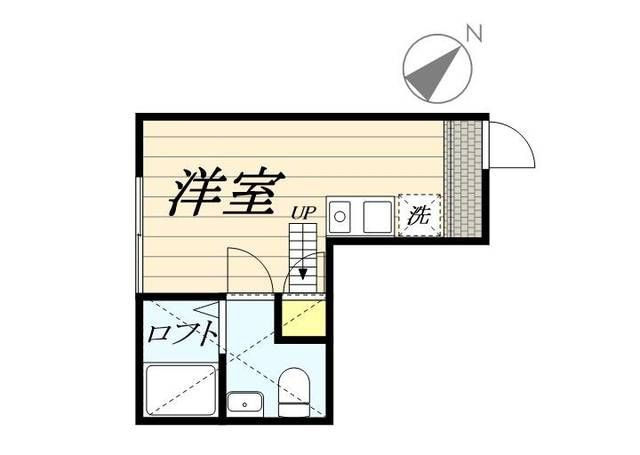 ベイルーム和田町の間取り