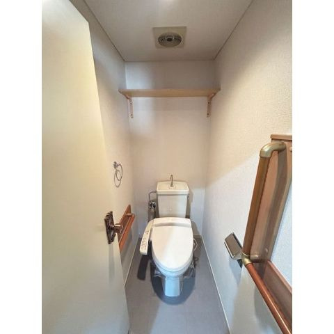 熊本市中央区水道町の賃貸マンションのトイレ