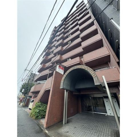 熊本市中央区水道町の賃貸マンションの外観