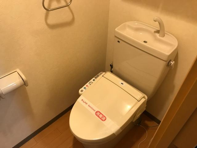 ベルジュ・シュシュのトイレ|シャワー付トイレ