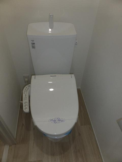 ＹＯＵＲ　ＭＡＩＳＯＮ宇品西のトイレ|シンプルで使いやすいトイレです