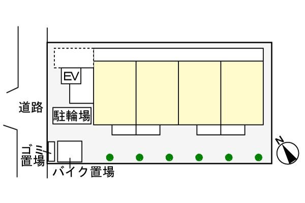 エタニティヨコハマの駐車場