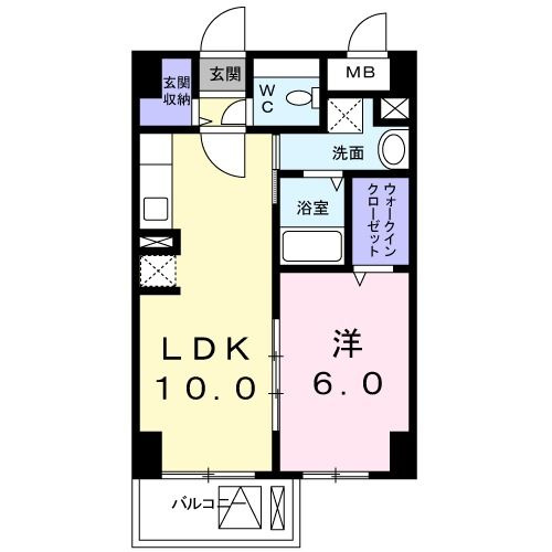 エタニティヨコハマの間取り