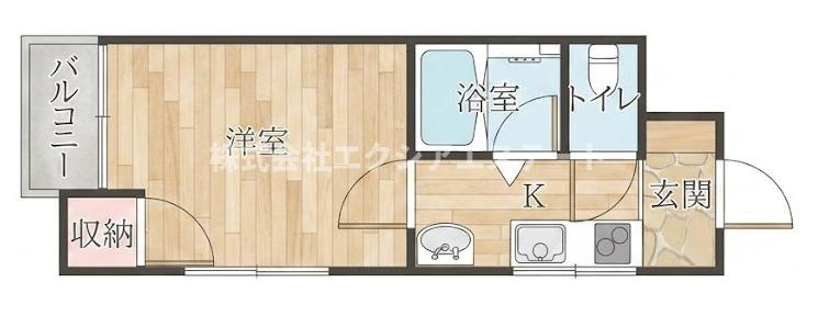 パークライフ住吉の間取り