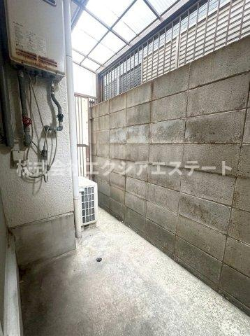 パークライフ住吉のバルコニー