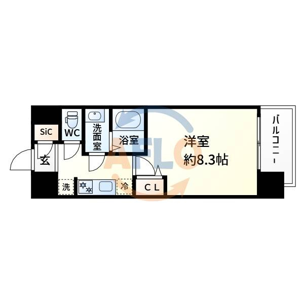 リッツ新大阪の間取り|リッツ新大阪　間取り