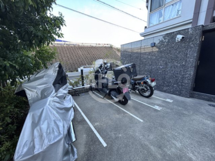 幸 court tsukamotoのその他|幸 court tsukamoto　バイク置き場