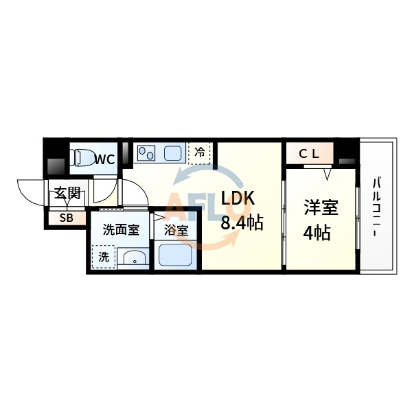 幸 court tsukamotoの間取り|幸 court tsukamoto　間取り