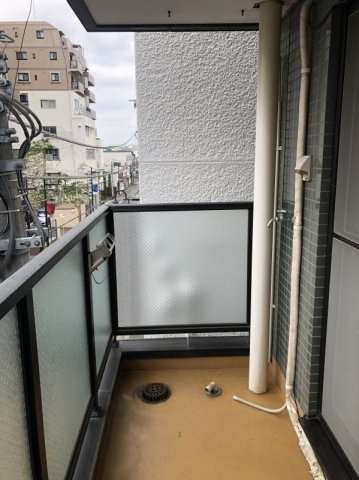 CB一橋学園のバルコニー