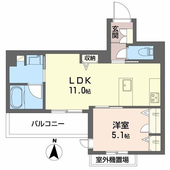 【間取り】 | ティーエヌ伍番館